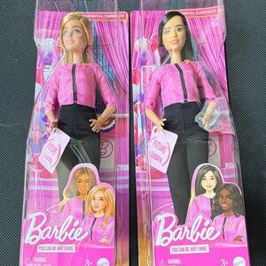 Barbie’s Two New Sealed “You Can Be Anything” Presidential Candidate Mattel